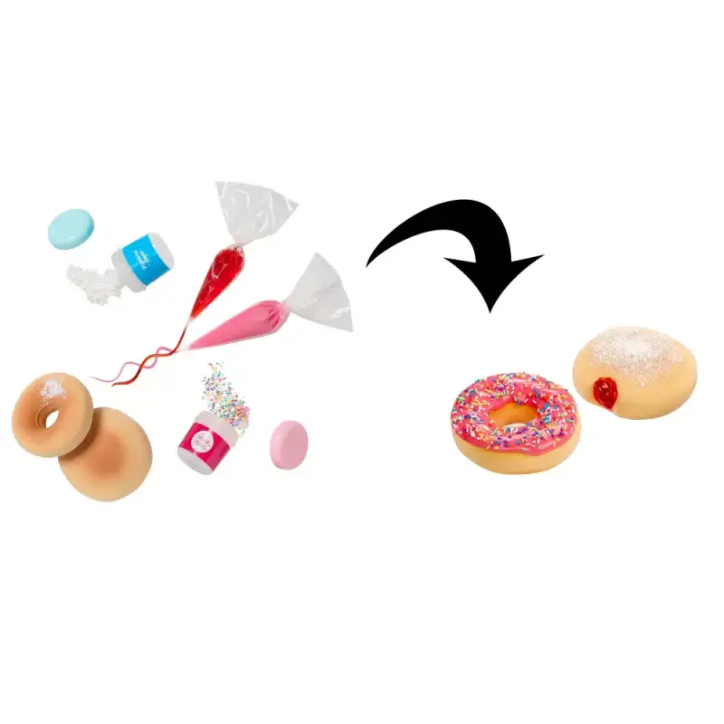 Slime Life Pink Icing Round & Jelly Filled Donuts DIY Slime Kit