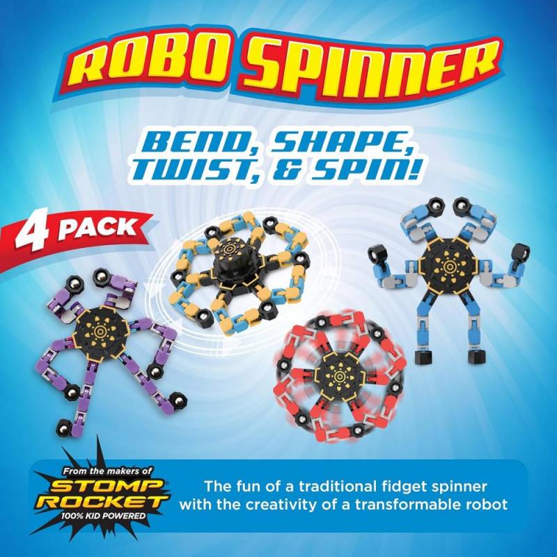 Gear Diary’s 2025 Holiday Gift Guide & Giveaway: Top Stocking Stuffers That Deliver Big Joy in Small Packages 65 Stomp Rocket Robo Spinner
