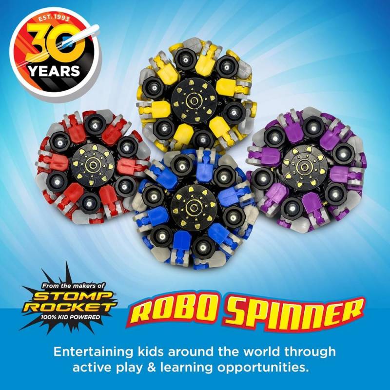 Gear Diary’s 2025 Holiday Gift Guide & Giveaway: Top Stocking Stuffers That Deliver Big Joy in Small Packages 69 Stomp Rocket Robo Spinner