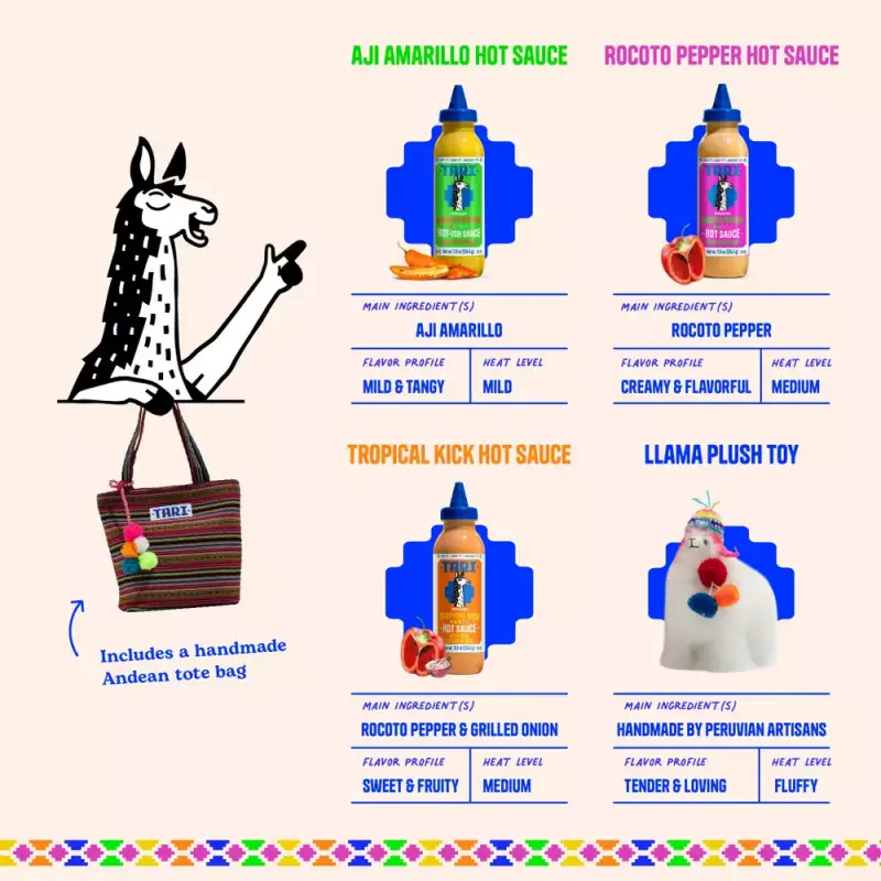 Gear Diary’s 2025 Holiday Gift Guide & GIveaway: Smart Sips, Savory Swaps, and Kitchen Magic for Every Cook 64 Tari Peruvian Hot Sauces
