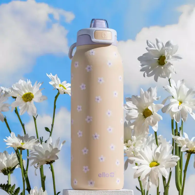 Gear Diary’s 2025 Holiday Gift Guide & Giveaway: Wellness, Self-Care, and the Science of Feeling Good 17 Ello Pop & Fill Stainless Steel Water Bottle