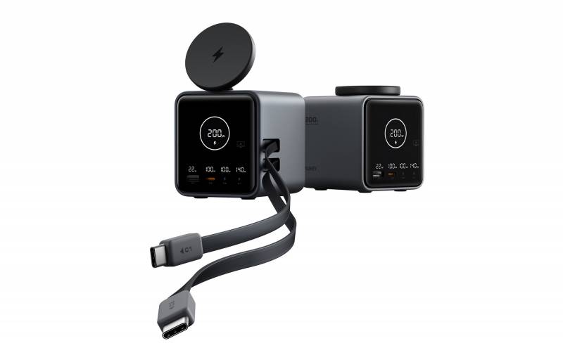 AUKEY MagFusion DeskHive 5X Pro Puts 200W Power and 5-Device Charging on Your Desk With Retractable USB-C Cables and Qi2 25W Wireless 3 AUKEY MagFusion DeskHive 5X Pro