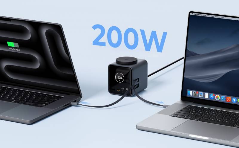 AUKEY MagFusion DeskHive 5X Pro Puts 200W Power and 5-Device Charging on Your Desk With Retractable USB-C Cables and Qi2 25W Wireless 10 AUKEY MagFusion DeskHive 5X Pro