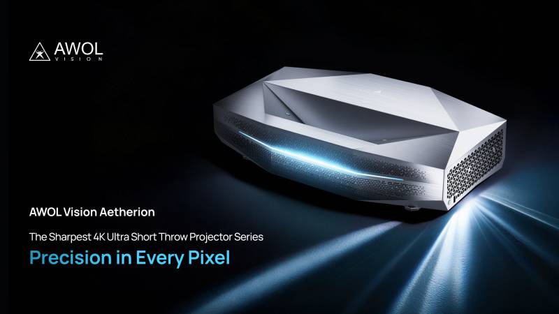 UPDATED: AWOL Vision Aetherion Series Brings PixelPerfect 4K Projection to 200" for Cinematic Living Rooms and Next-Gen Gaming 2 AWOL Vision Aetherion