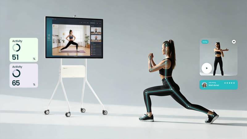 Cozyla Takes Smart Home Hubs to a New Level with the 55" Calendar+Max 2 Cozyla Calendar+ Max Fitness