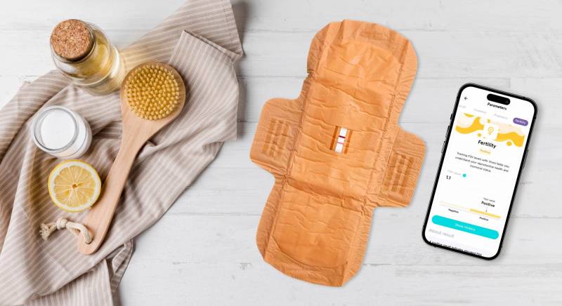 Vivoo Brings Medical Insight To Your More Personal Bodily Functions with FlowPad and Smart Toilet 1 Vivoo FlowPad Lifestyle with App