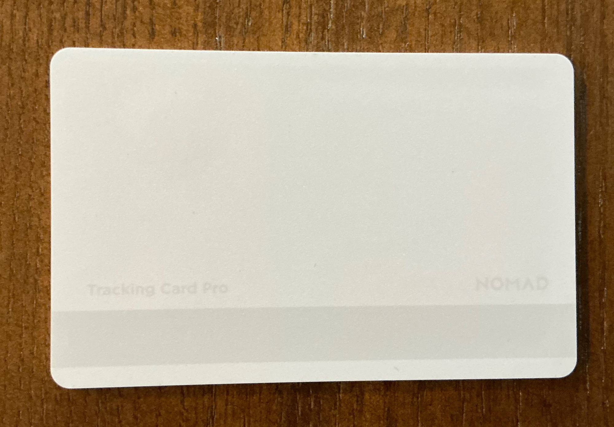 Nomad Tracking Card Pro Review: The Slim, Rechargeable Apple Find