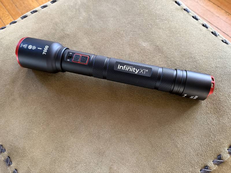 Infinity X1 7000 L Dual Power Flashlight Review: A Featured-Packed 7000 Lumen Powerhouse 1 Infinity X1 7000 L Dual Power Flashlight
