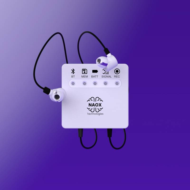 NAOX LINK and NAOX WAVE Signal the Future of Brain Health as FDA-Cleared In-Ear EEG Goes Mainstream 1 NAOX WAVE