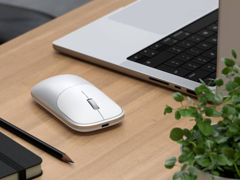 Satechi Slim EX Series Delivers Sleek Cross Platform Keyboards and a Wireless Mouse Built for Modern Workflows 9 Slim EX Wireless Mouse