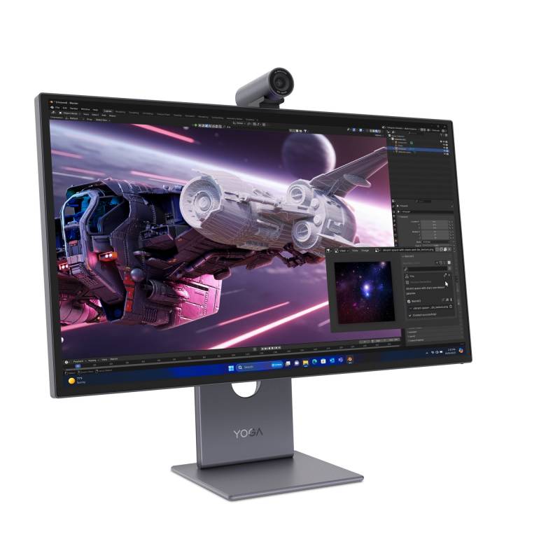 The Latest Lenovo Yoga Lineup Puts AI to Work, with Smarter PCs for Every Style and Budget 9 Lenovo Yoga Pro 27UD-10 Monitor