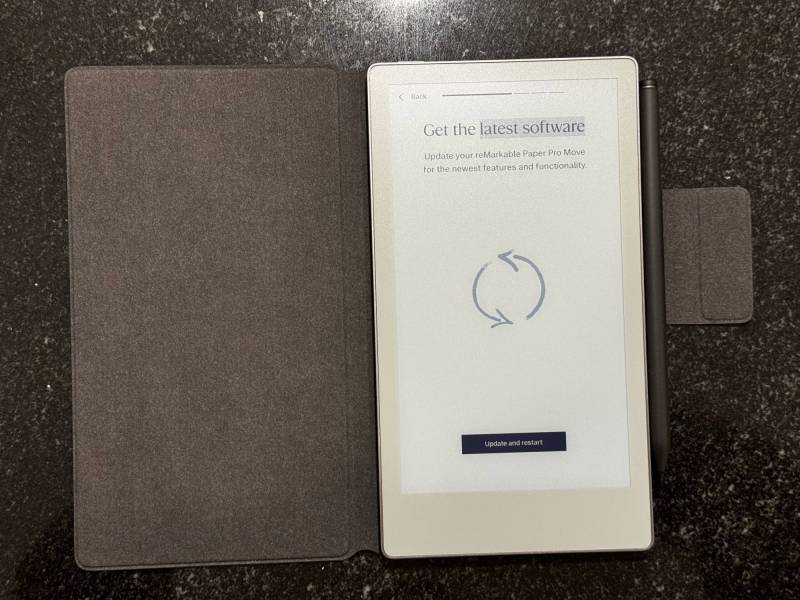 ReMarkable Paper Pro Move Review: A Pocket-Sized ePaper Tablet Built for Portability, with Some Notable Caveats 8 reMarkable Paper Pro Move folio open