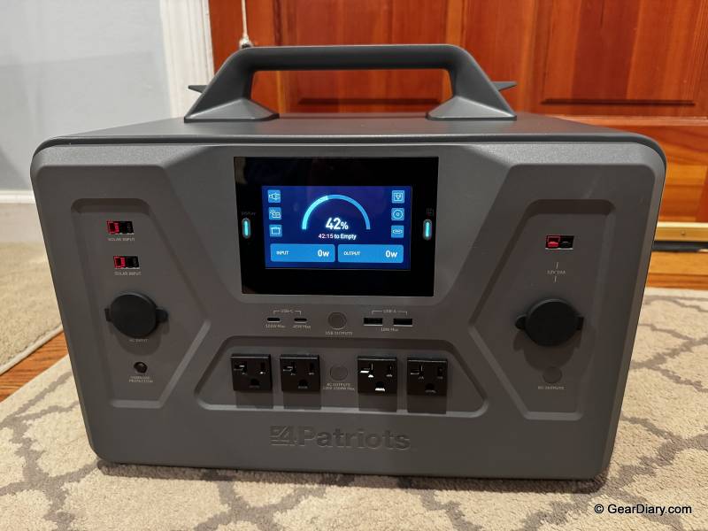 4Patriots Patriot Power Generator 2200X Review: 2,240Wh Backup Power with Fast Charging and an Included 200W Solar Panel 1 4Patriots Patriot Power Generator 2200X