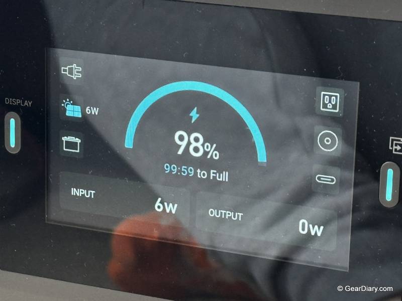 4Patriots Patriot Power Generator 2200X Review: 2,240Wh Backup Power with Fast Charging and an Included 200W Solar Panel 13 Charging the 4Patriots Patriot Power Generator 2200X with the solar panel
