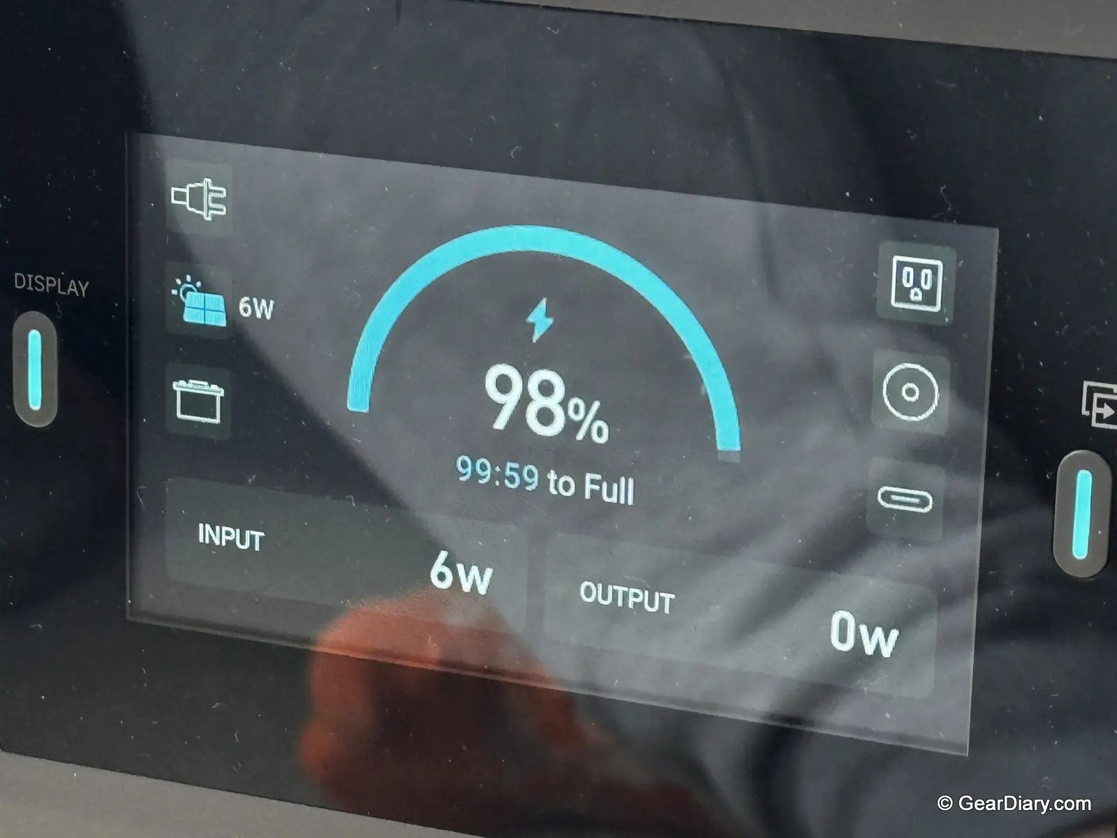 Patriot Power Generator 2200X being charged by the included solar panel — from GearDiary's 4-week independent review