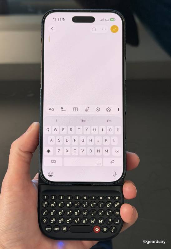Clicks Communicator and Clicks Power Keyboard Take a Stand Against Distraction and Awkward Typing 16 Clicks Power Keyboard