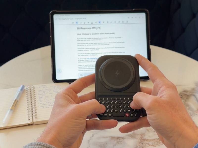 Clicks Communicator and Clicks Power Keyboard Take a Stand Against Distraction and Awkward Typing 21 Clicks Power Keyboard