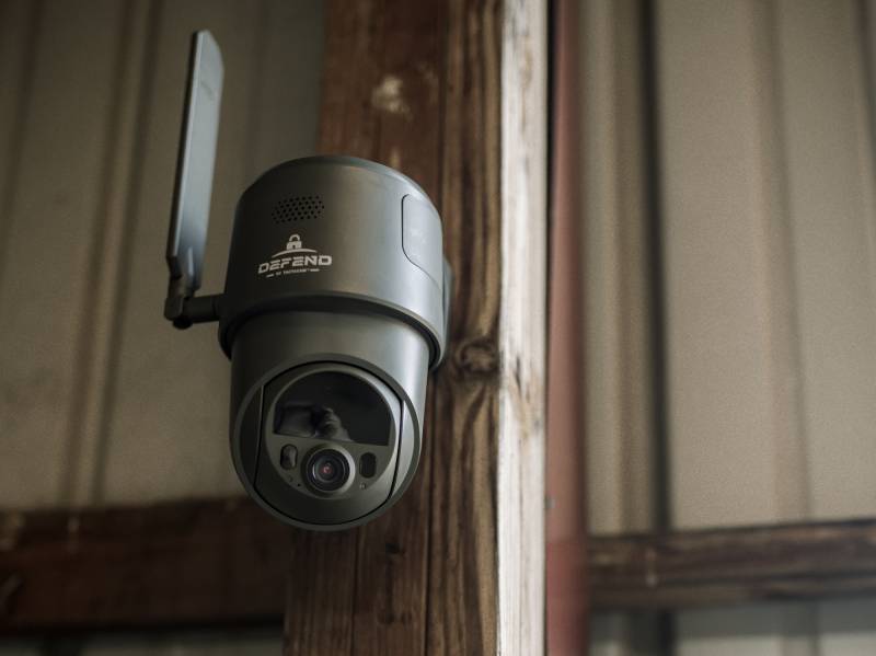 DEFEND 360 Cellular Security Camera Brings Eyes to the Places Wi-Fi Forgot 1 DEFEND 360 Cellular Security Camera