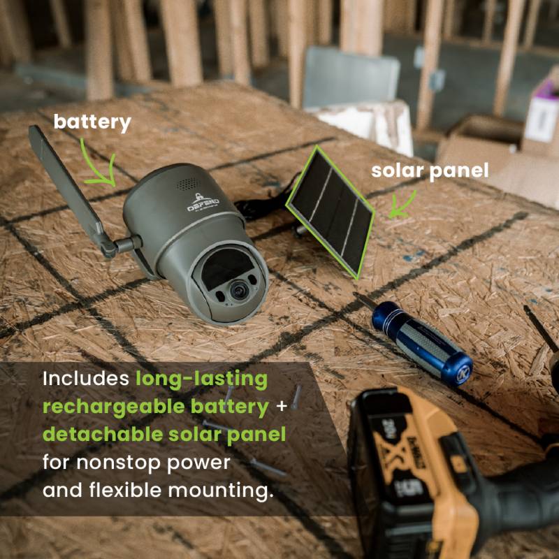 DEFEND 360 Cellular Security Camera Brings Eyes to the Places Wi-Fi Forgot 5 DEFEND 360 Cellular Security Camera