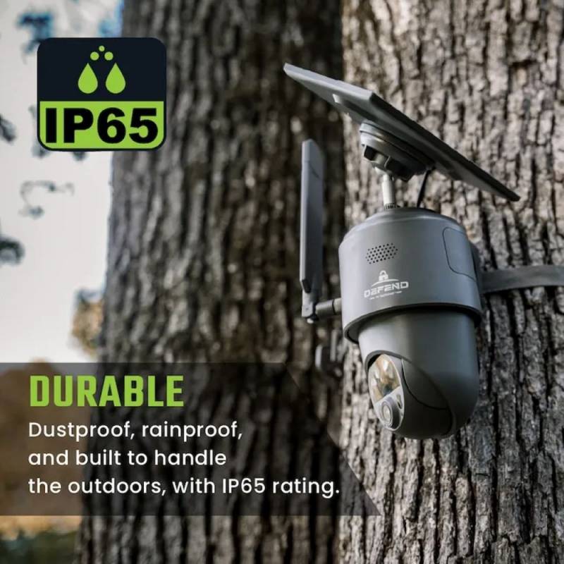 DEFEND 360 Cellular Security Camera Brings Eyes to the Places Wi-Fi Forgot 7 DEFEND 360 Cellular Security Camera