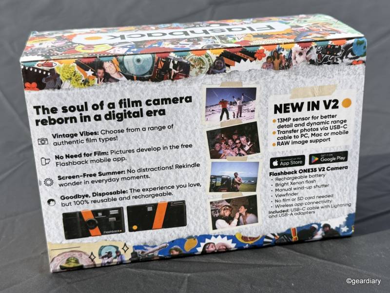 The Flashback ONE35 V2 Is the Camera That Makes You Wait, and That Somehow Makes Photos Matter Again 2 Flashback ONE35 V2 retail box back
