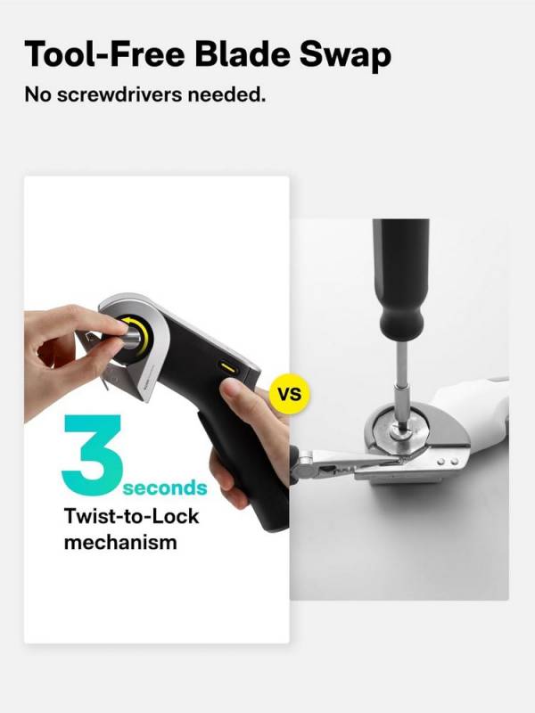 HOTO EdgeFlow Cordless Electric Scissors