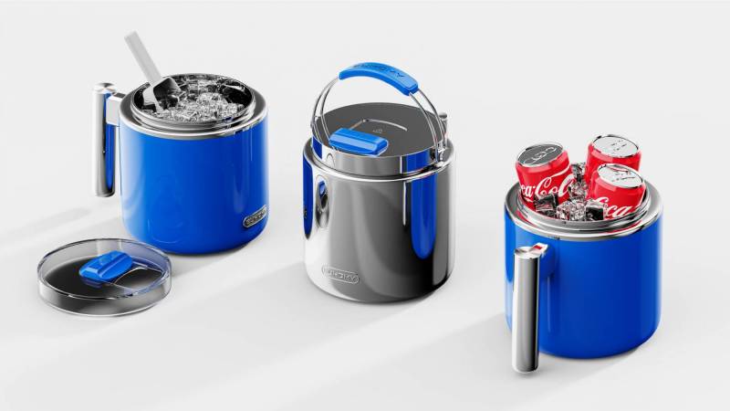 Euhomy Debuts Smart Portable Ice Makers That Deliver Crystal-Clear, Slow-Melting Ice for Cocktails and Entertaining 4 Euhomy Ice Leopard X1 Portable Ice Maker