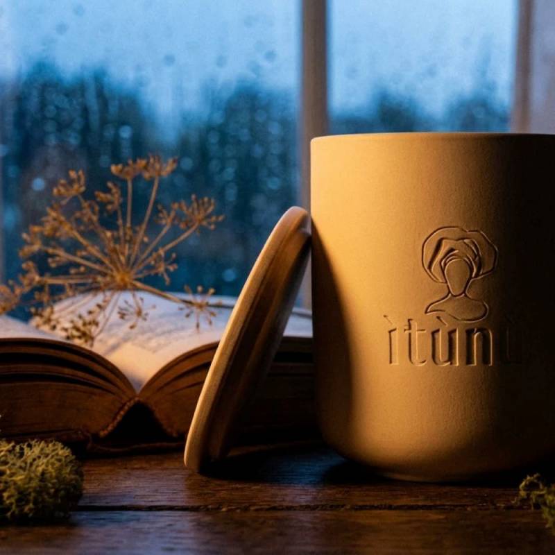 Itura Bergamot + Amber Candle