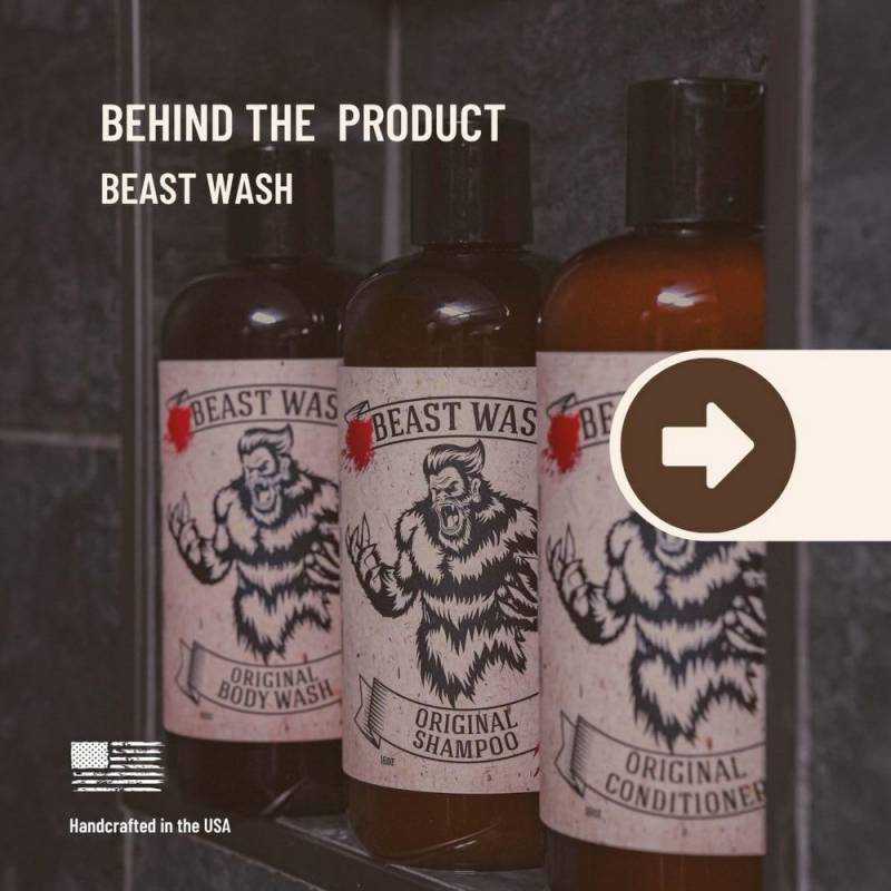 Johnny Slicks Beast Wash Shower Set