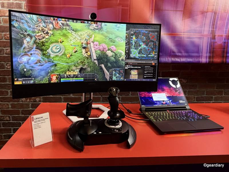 Lenovo Legion Steals the Spotlight with a Rollable Concept Laptop, a SteamOS Handheld, and New Gaming PCs, While Lenovo LOQ Expands Its Laptop Lineup 5 Lenovo AI Frame Gaming Display Concept