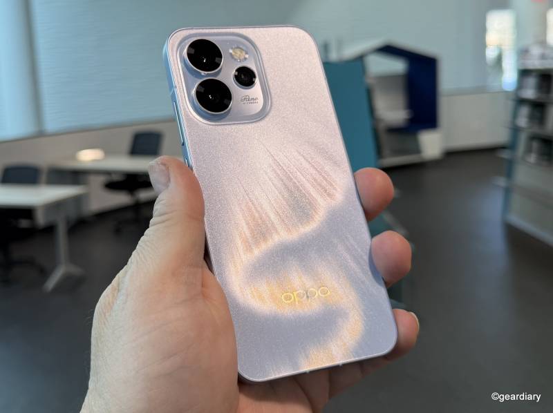 OPPO Reno 15 Pro Review: Beautiful Design, Big Battery, and a “Pro” Camera That Doesn’t Quite Deliver 1 The back of the OPPO Reno 15 Pro