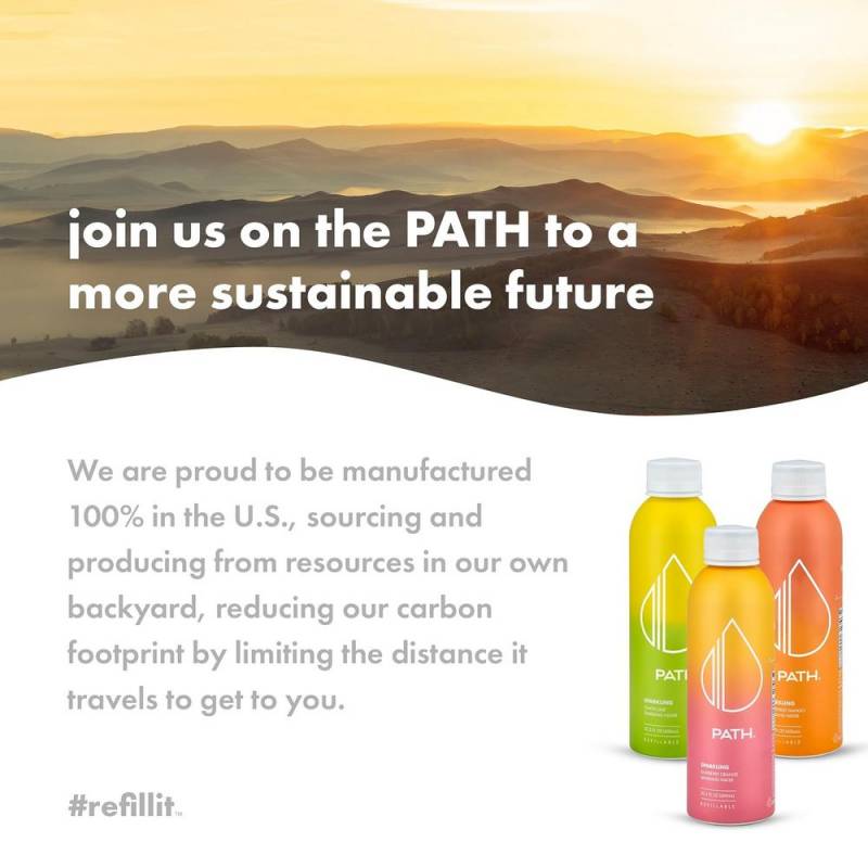 PATH Flavored Sparkling Waters