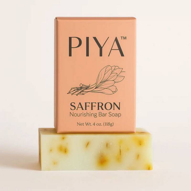 PIYA Saffron Nourishing Bar Soap