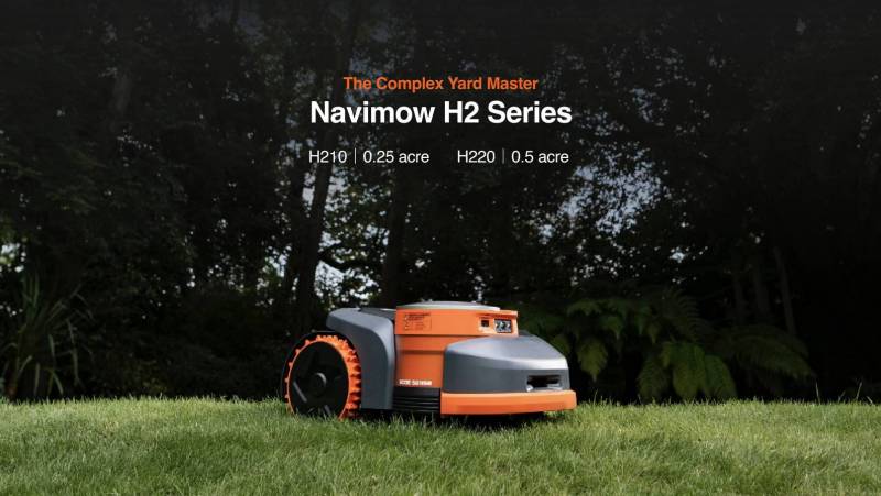 Latest Navimow Robotic Lawnmowers Offer 5 Smarter, Tougher Series Designed for Every Type of Yard 4 Navimow H2 Series