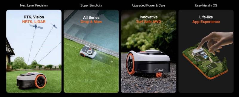 Latest Navimow Robotic Lawnmowers Offer 5 Smarter, Tougher Series Designed for Every Type of Yard 1 Navimow