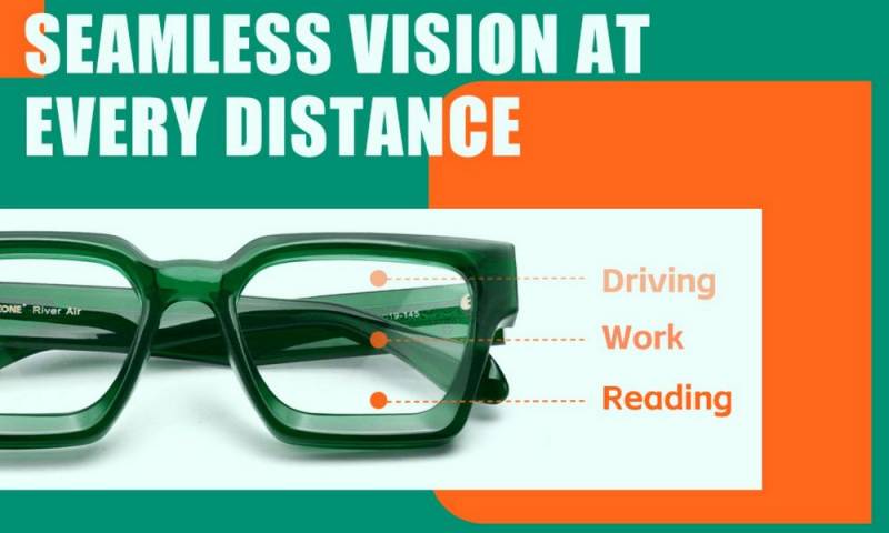 VISOONE Progressive Multifocal Reading Glasses