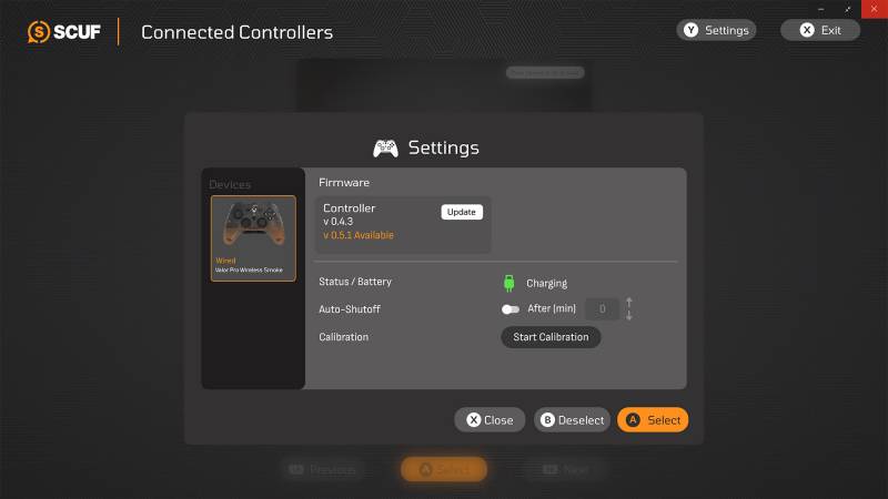 SCUF Valor Pro Wireless Controller Review: Premium Performance, Customization and Price 19 SCUF app