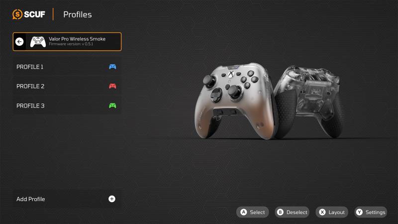 SCUF Valor Pro Wireless Controller Review: Premium Performance, Customization and Price 13 SCUF Profiles