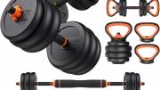 Fed Fitness FEIERDUN 5-in-1 Adjustable Weights Review: Big Home Gym Value with One Serious Barbell Flaw