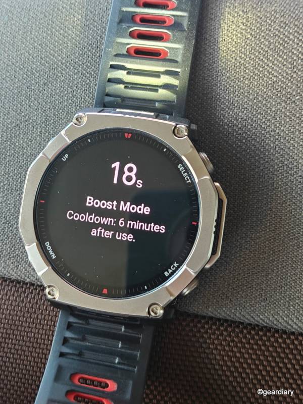 Amazfit T-Rex Ultra 2 Review: A 51mm Titanium Beast That's Built for Big Wrists and Bigger Adventures 24 Amazefit T-Rex Ultra 2 flashlight