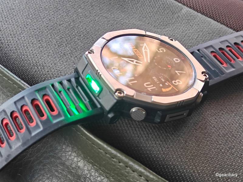 Amazfit T-Rex Ultra 2 Review: A 51mm Titanium Beast That's Built for Big Wrists and Bigger Adventures 23 Amazefit T-Rex Ultra 2 flashlight