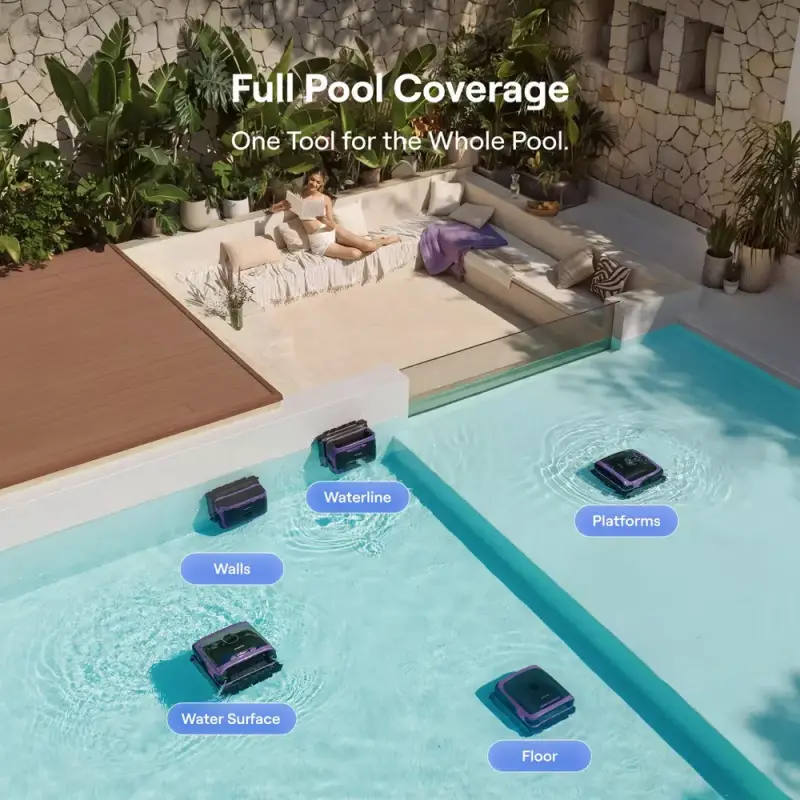 Beatbot Sora 70 Robotic Pool Cleaner Promises True Top-to-Bottom Pool Maintenance Without the Usual Extra Gear 3 Beatbot Sora 70 Robotic Pool Cleaner