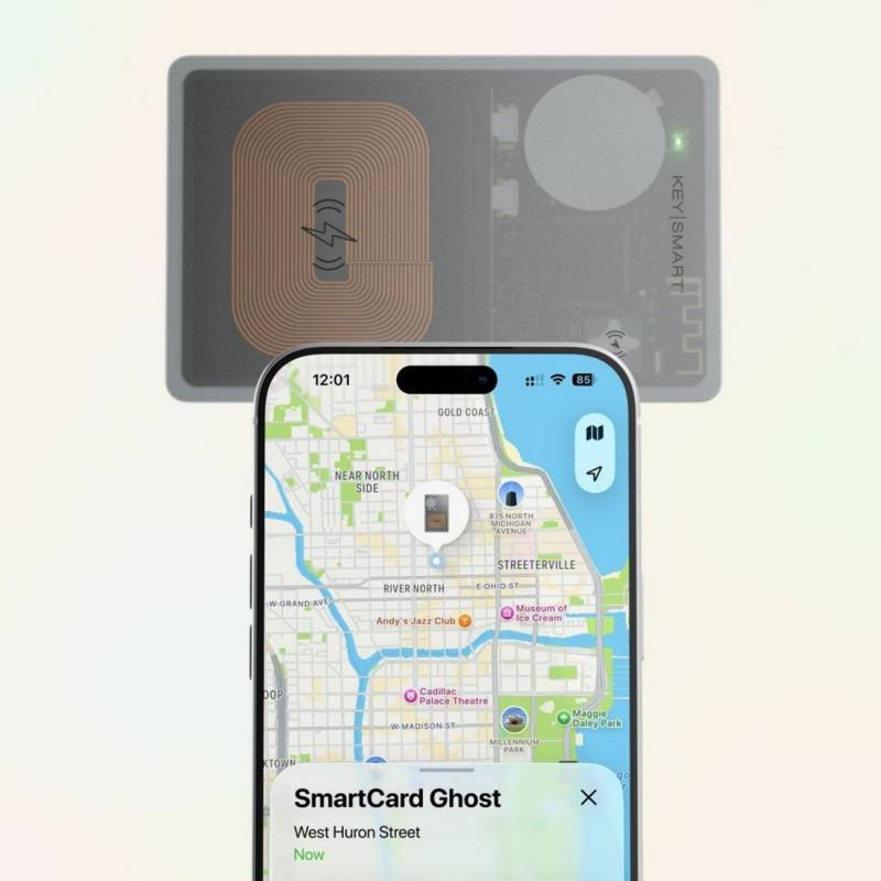 Ghost KeySmart SmartCard Debuts in Translucent Style, Giving Wallet Tracking a Seriously Cool Upgrade 4 Ghost KeySmart SmartCard