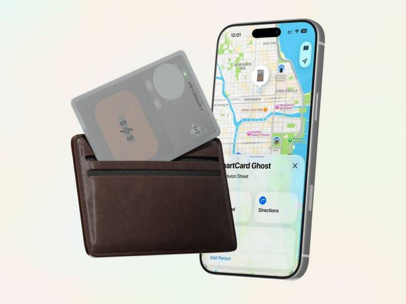 Ghost KeySmart SmartCard Debuts in Translucent Style, Giving Wallet Tracking a Seriously Cool Upgrade 1 Ghost KeySmart SmartCard
