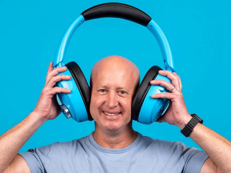 The Limited Edition JLab Blue XL Speaker Headphones Pack 30 Watts into a Wearable Party Machine 8 JLab Blue XL Speaker Headphones