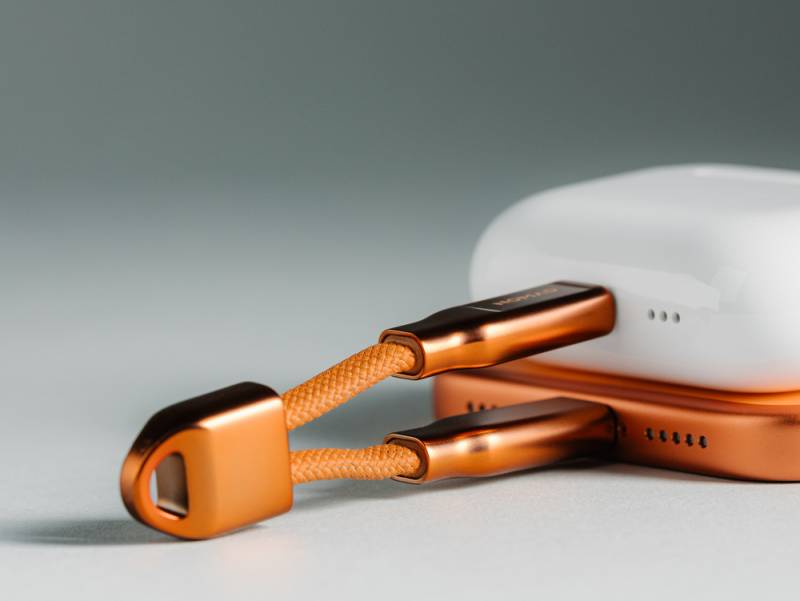 The Nomad ChargeKey Gets a Bold New Look in Limited Edition Stellar Orange Because Your Keychain Deserves Some Personality, Too 6 Nomad ChargeKey in Stellar Orange