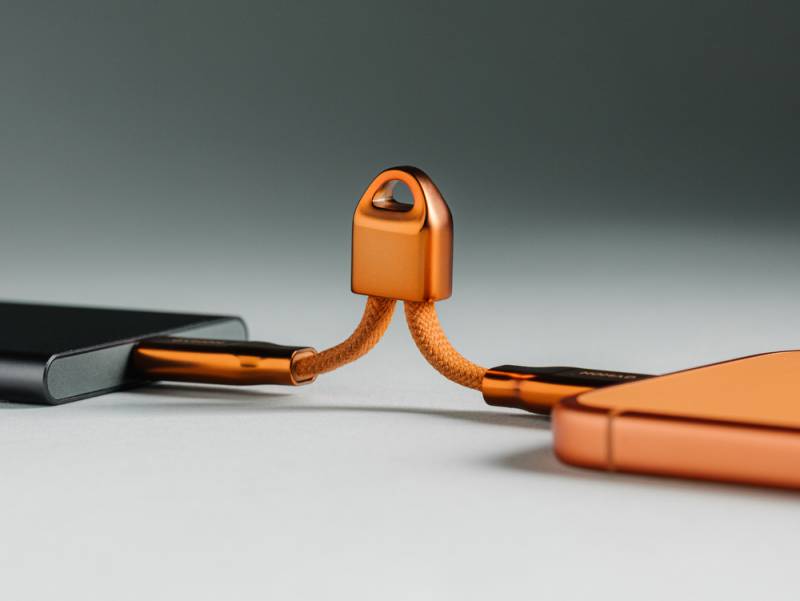 The Nomad ChargeKey Gets a Bold New Look in Limited Edition Stellar Orange Because Your Keychain Deserves Some Personality, Too 10 Nomad ChargeKey in Stellar Orange