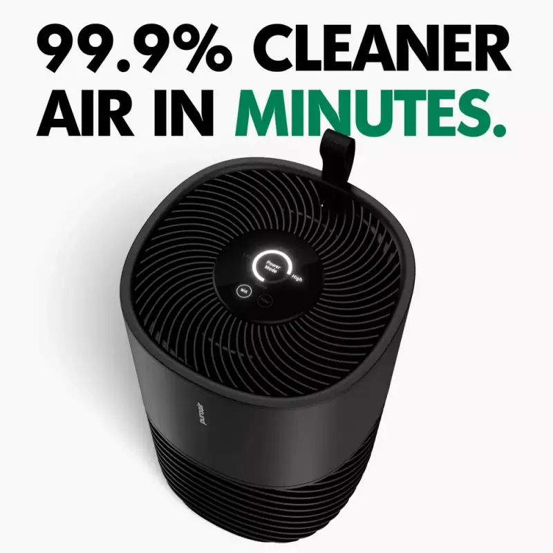 The PuroAir 130i HEPA Smart Air Purifier and PuroAir HVAC MERV 13 Mega Filter Work Together to Clean the Air in Your Home 3 PuroAir 130i