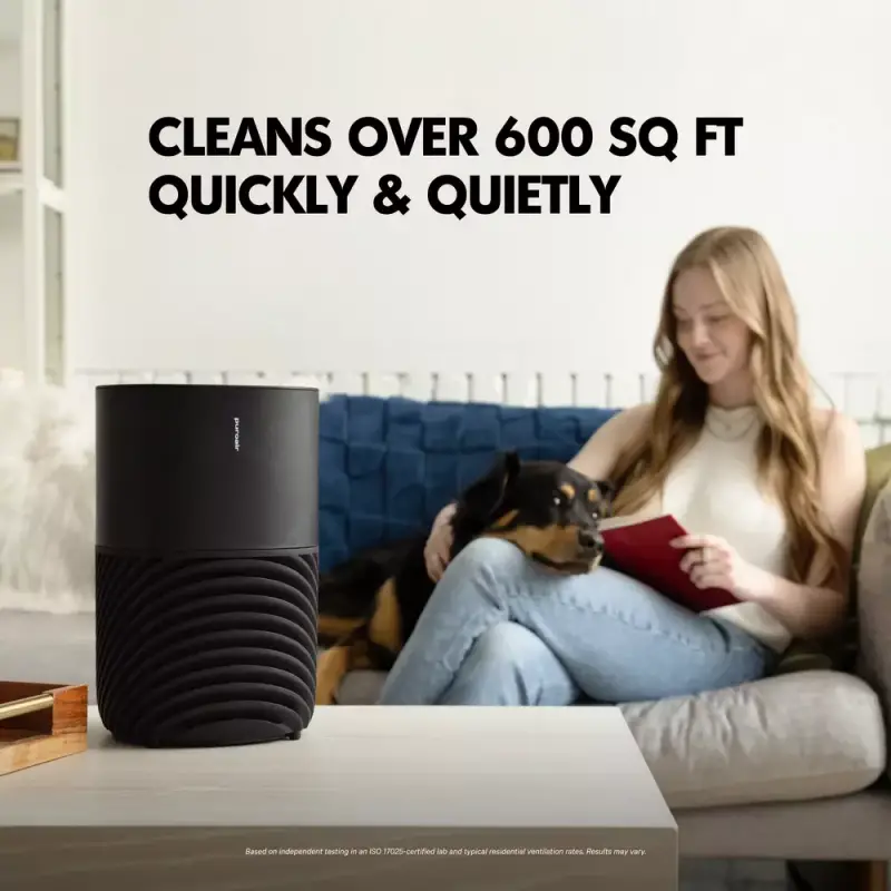 The PuroAir 130i HEPA Smart Air Purifier and PuroAir HVAC MERV 13 Mega Filter Work Together to Clean the Air in Your Home 2 PuroAir 130i