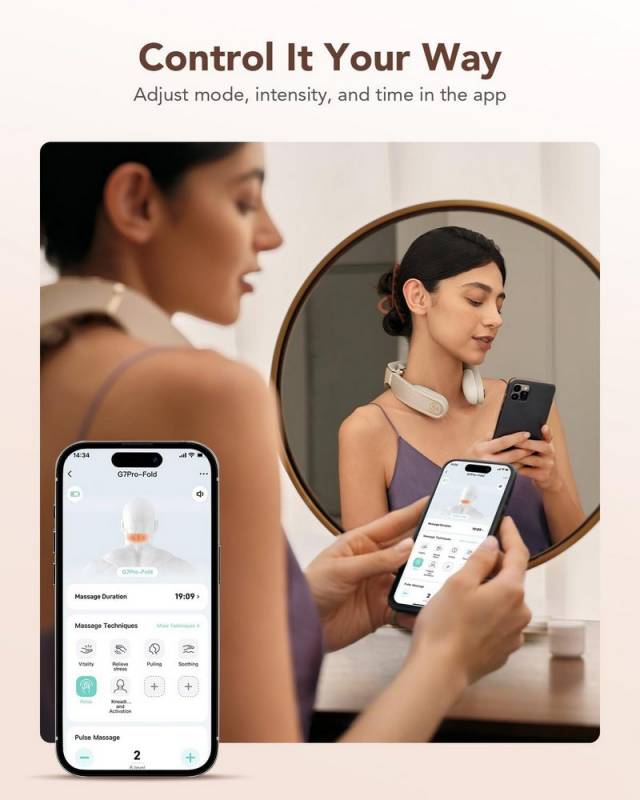 SKG G7Pro_Fold Neck Massager